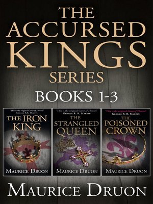 cover image of The Accursed Kings Series Books 1-3